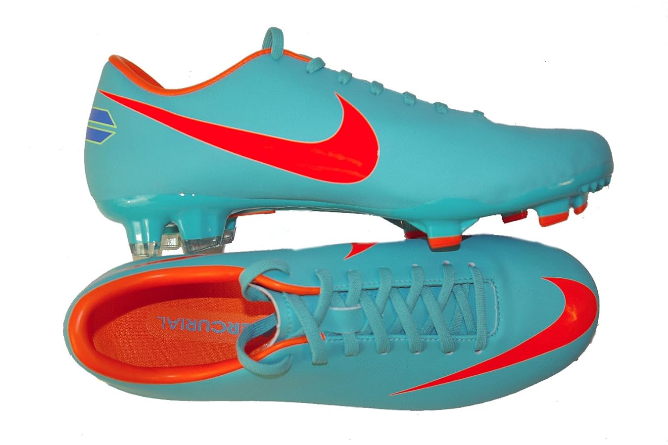 NIKE Mercurial Miracle Ⅲ HG-V NIKE Mercurial Victory III FG - Football Boots for Men, Aqua